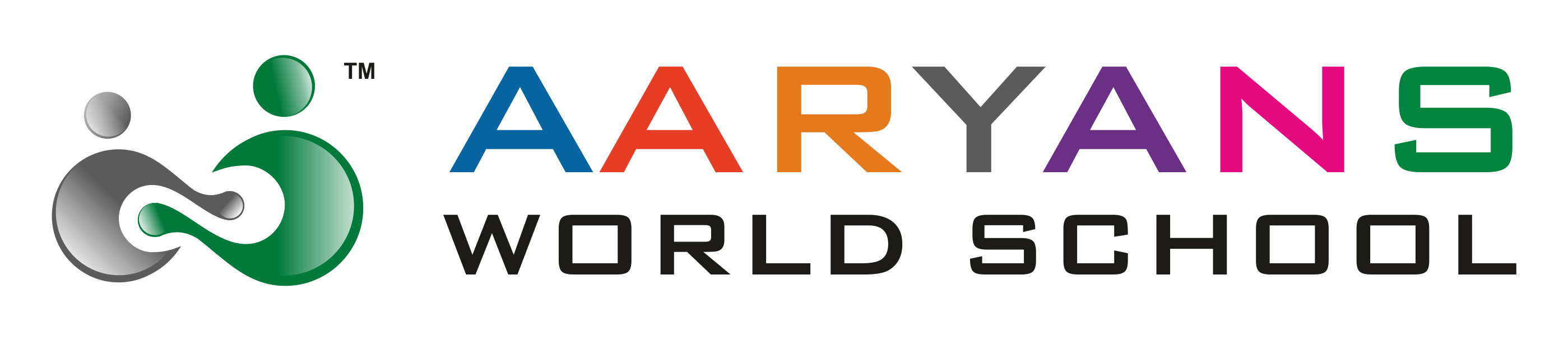 AARYANS WORLD SCHOOL, WARJE logo