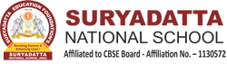 Suryadatta National School logo